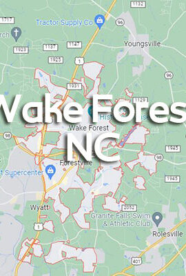 wake forest massage places